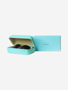Tiffany & Co. Gold aviator sunglasses