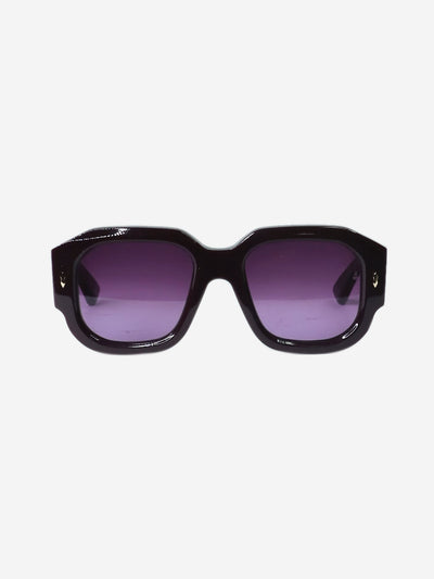 Purple Lacy square-framed sunglasses Sunglasses Jacques Marie Mage 