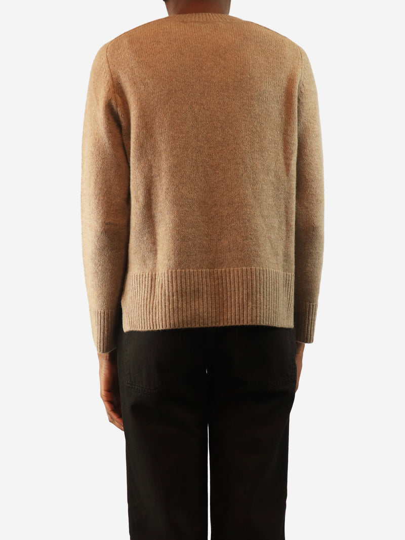 Beige crewneck - size XS Knitwear Divine Cashmere 