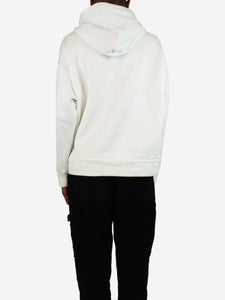 Moncler White hoodie - size XS