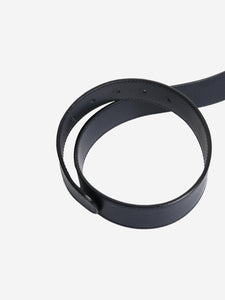 Gucci Blue leather GG belt