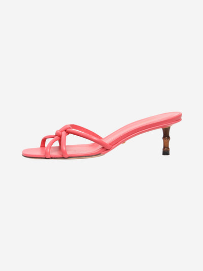 Pink knot-front heels - size EU 37.5 Heels Gucci 