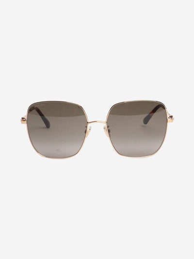 Gold tortoise shell sunglasses Sunglasses Jimmy Choo 