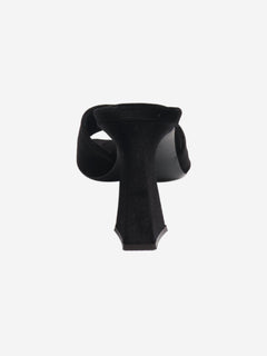 Black velour heels - size EU 40 (UK 7) Heels Giuseppe Zanotti 