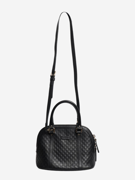 Black Guccissima Dome 2way bag alternate image