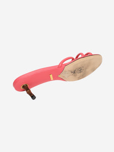 Gucci Pink knot-front heels - size EU 37.5