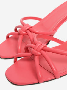 Gucci Pink knot-front heels - size EU 37.5