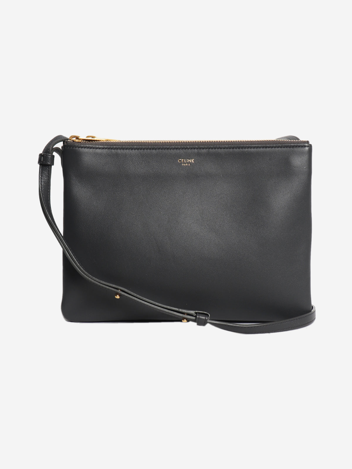 Black Trio large shoulder bag