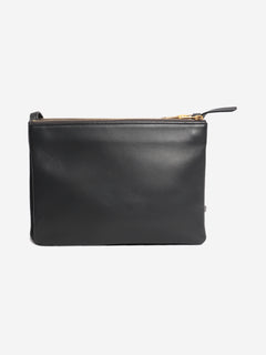 Black Trio large shoulder bag