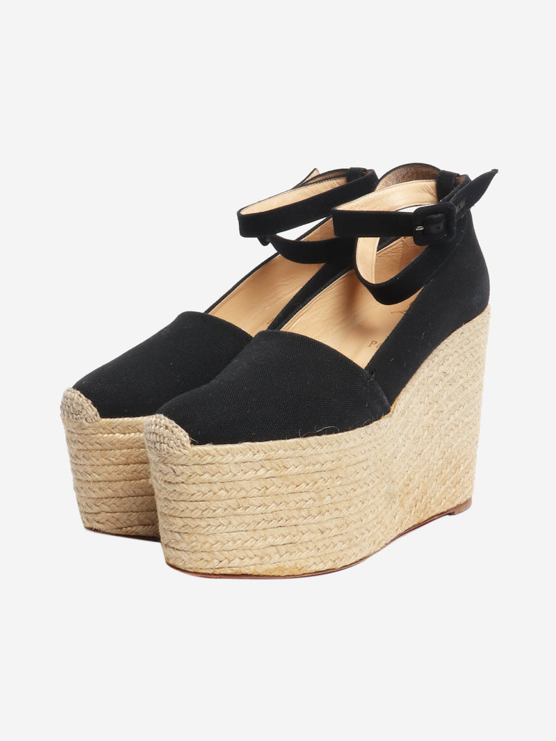 Dehia platform espadrille wedges - size EU 39 Shoes Christian Louboutin 