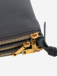 Black Trio large shoulder bag