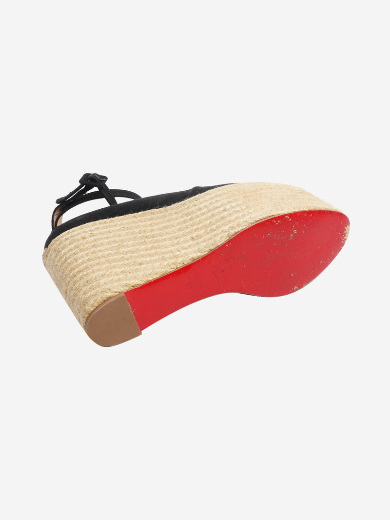 Dehia platform espadrille wedges - size EU 39 Shoes Christian Louboutin 