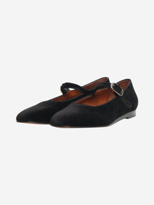 Le Monde Beryl Black velvet Mary Janes - size EU 40 (UK 7)