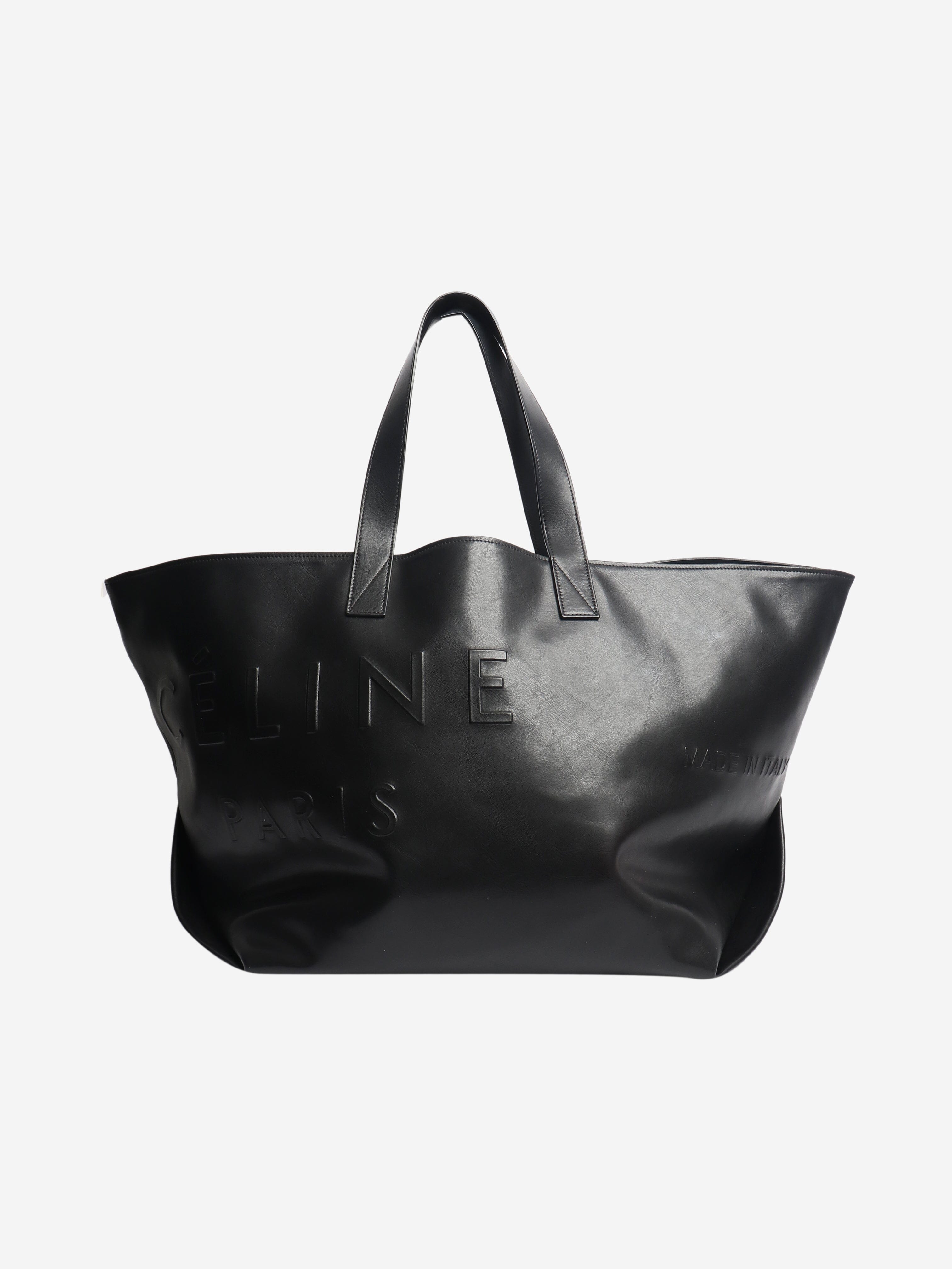 Black large Made In tote bag Tote Bags Celine 
