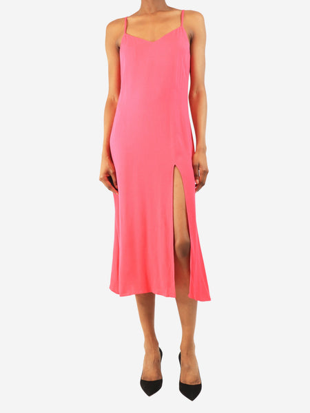 Pink Crimini midi dress - size UK 6 product image