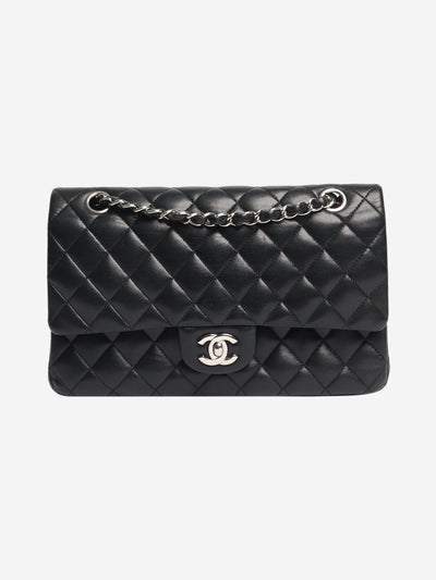 Black 2011 medium lambskin Classic Double Flap bag Shoulder bags Chanel 