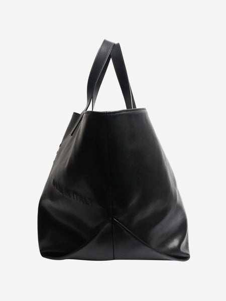Black large Made In tote bag alternate image
