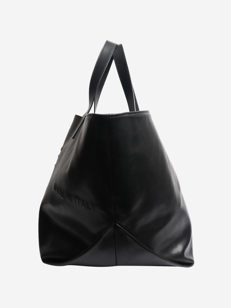 Black large Made In tote bag Tote Bags Celine 