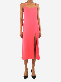 Pink Crimini midi dress - size UK 6 Dresses Reformation 