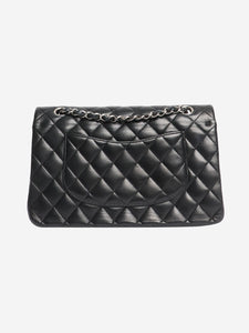 Chanel Black 2011 medium lambskin Classic Double Flap bag