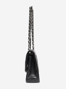 Chanel Black 2011 medium lambskin Classic Double Flap bag