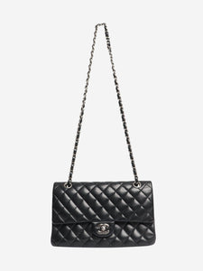 Chanel Black 2011 medium lambskin Classic Double Flap bag