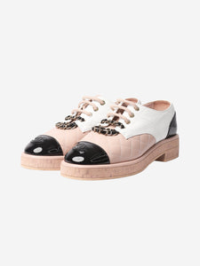 Chanel Pink quilted leather shoes - size EU 36