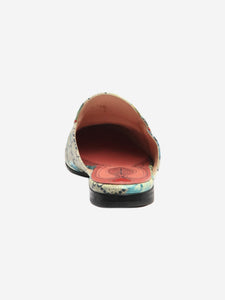Gucci Multicolour Princetown floral slippers - size EU 36.5