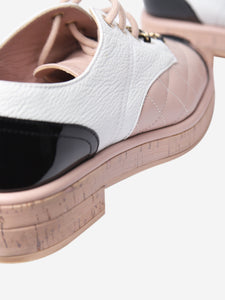 Chanel Pink quilted leather shoes - size EU 36