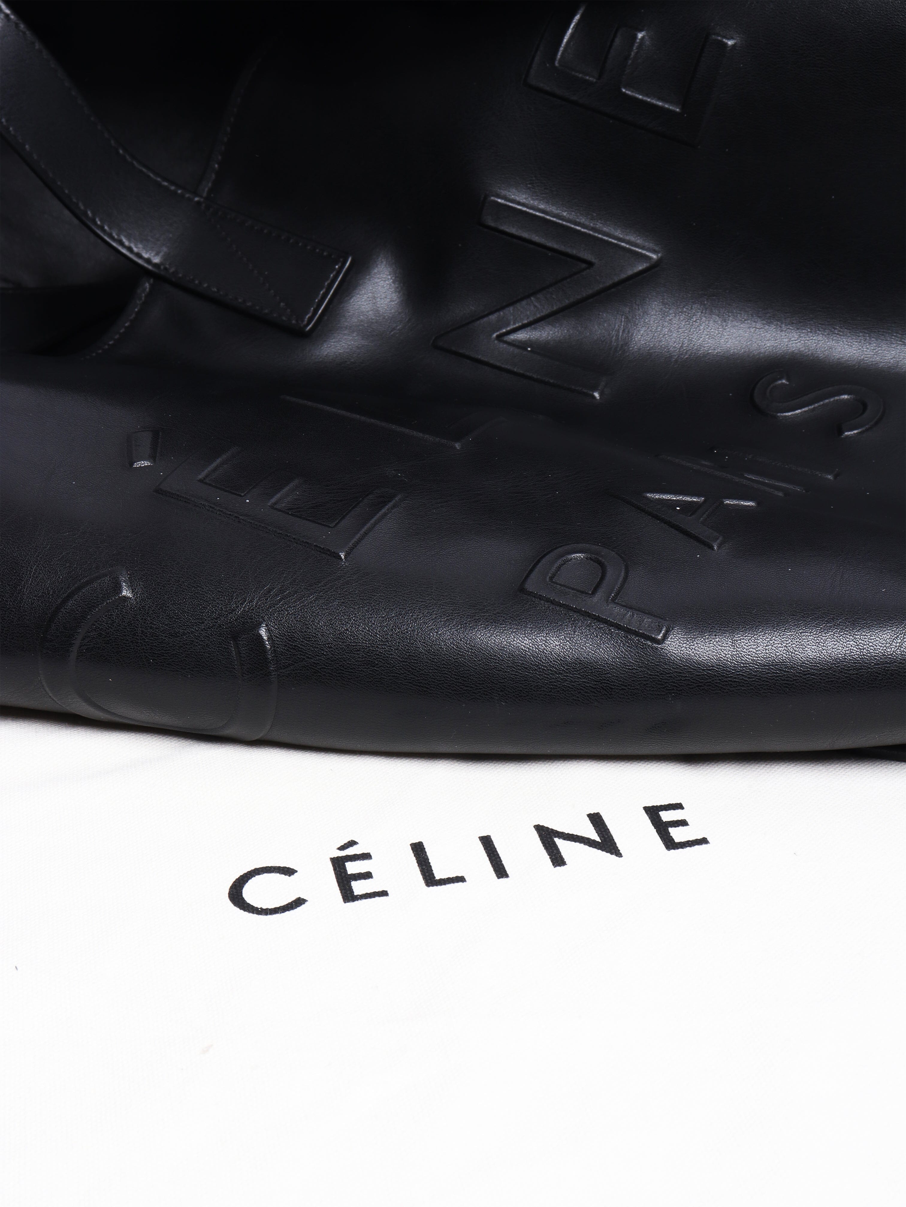 Black large Made In tote bag Tote Bags Celine 