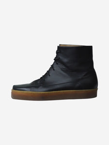 Gabriela Hearst Black lace-up boots - size EU 40.5 (UK 7.5)