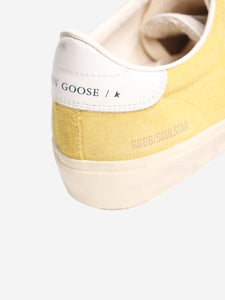 Golden Goose Yellow Soul-star trainers - size EU 37