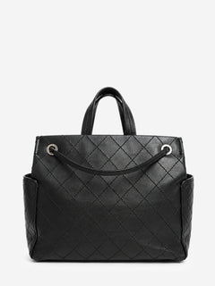 Black 2015 calfskin CC Pocket tote bag Tote Bags Chanel 