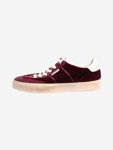 Golden Goose Burgundy Soul-star trainers - size EU 37