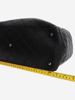 Black 2015 calfskin CC Pocket tote bag Tote Bags Chanel 