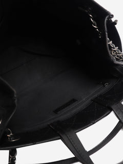 Black 2015 calfskin CC Pocket tote bag Tote Bags Chanel 