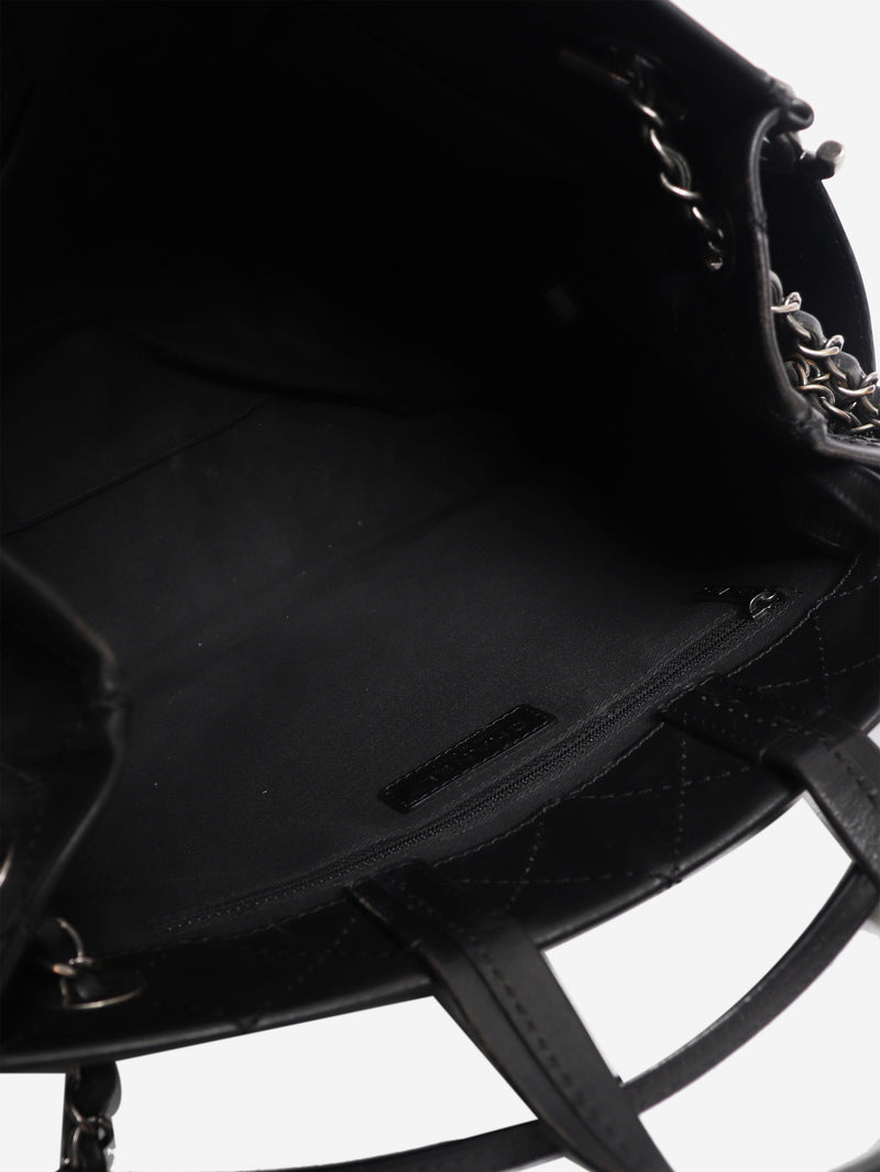 Black 2015 calfskin CC Pocket tote bag Tote Bags Chanel 