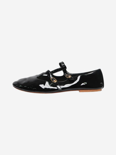 Black patent ballet flats - size EU 39 Flat Shoes Celine 