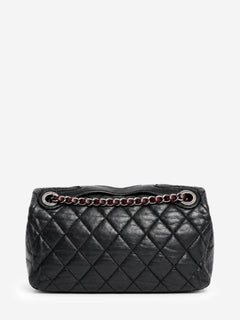 Black 2010 quilted leather flap shoulder bag Shoulder bags Chanel 