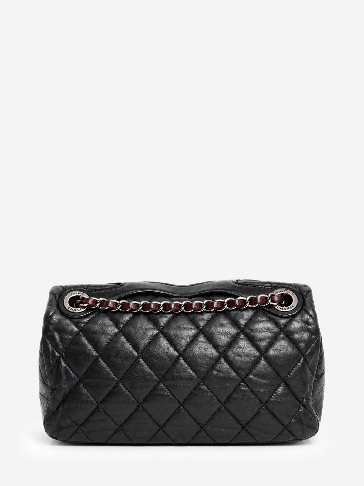 Black 2010 quilted leather flap shoulder bag Shoulder bags Chanel 