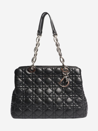 Black medium Lady Dior Soft tote Tote Bags Christian Dior 