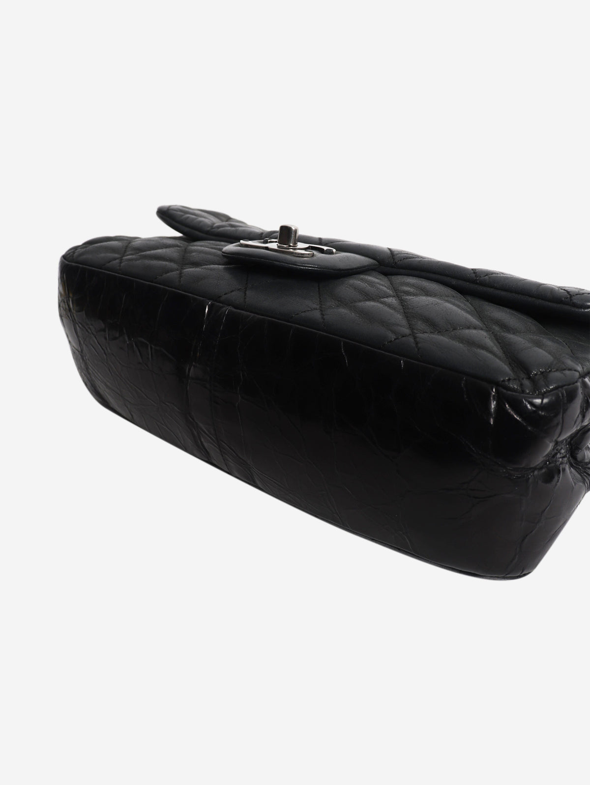 Black 2010 quilted leather flap shoulder bag Shoulder bags Chanel 