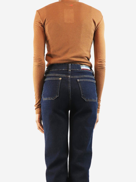 Brown button up bodysuit - size XS alternate image