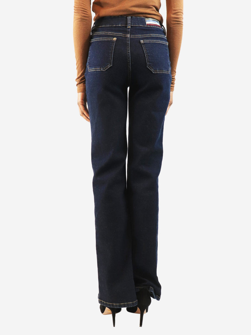 Blue Dompay flared jeans - size UK 8 Denim Vanessa Bruno 