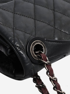 Black 2010 quilted leather flap shoulder bag Shoulder bags Chanel 