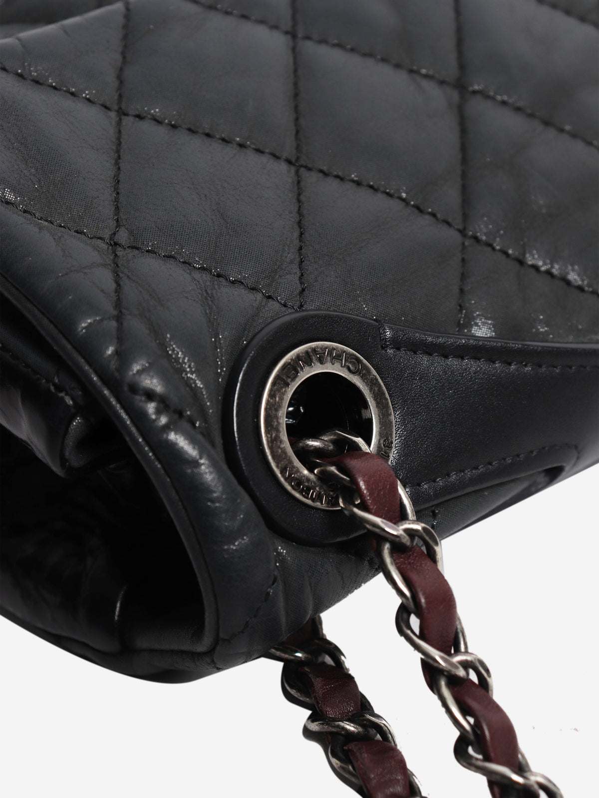Black 2010 quilted leather flap shoulder bag Shoulder bags Chanel 