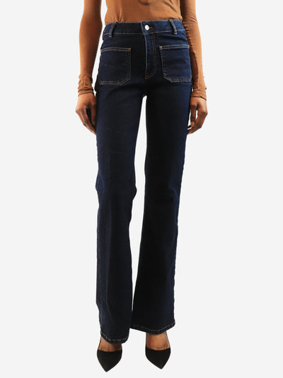 Blue Dompay flared jeans - size UK 8 Denim Vanessa Bruno 