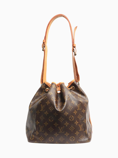 Louis Vuitton Brown Monogram Petit Noe - size Shoulder bags Louis Vuitton 