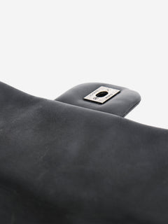 Black 2010 quilted leather flap shoulder bag Shoulder bags Chanel 