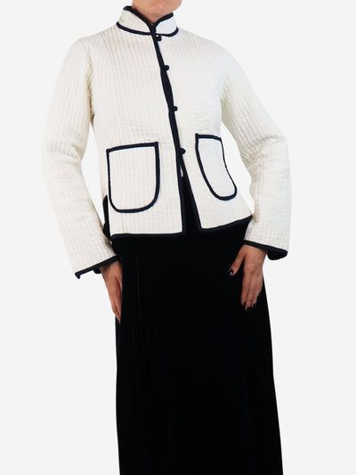 White quilted jacket - size S Coats & Jackets Maria De La Orden 